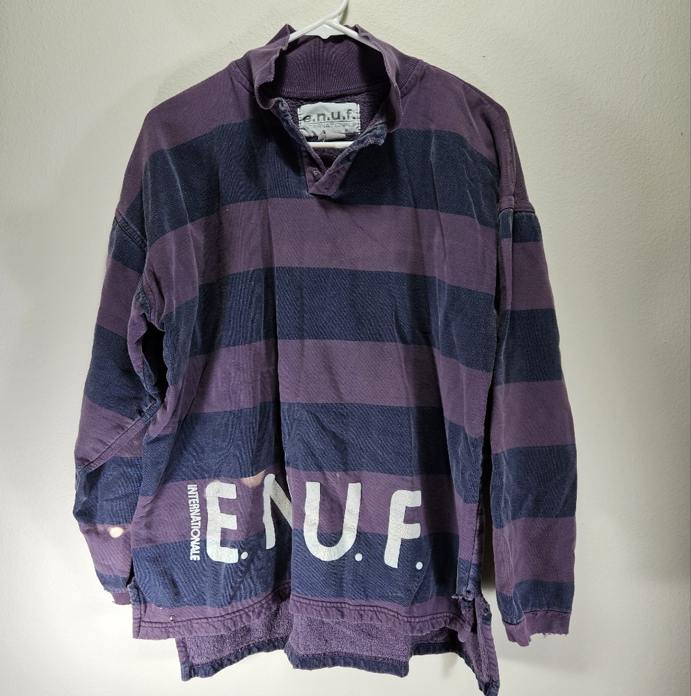 ENUF Int vintage 90s streetwear pullover